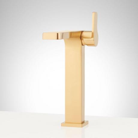 Hibiscus Single-Hole Vessel Faucet