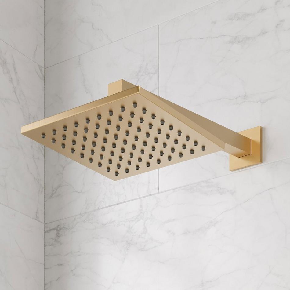 Hibiscus Thermostatic Shower System with Dual Showerheads and Hand Shower, , large image number 4