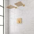 Hibiscus Simple Select Shower System with Dual Showerheads, , large image number 0