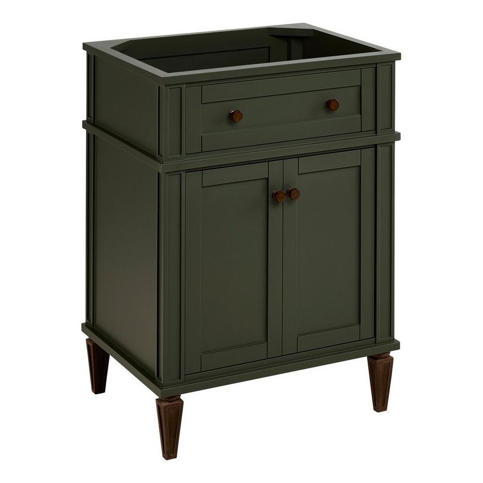 24" Elmdale Dark Olive Green Vanity with Rect. Undermount Sink - Outlet, , large image number 3