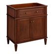 30" Elmdale Antique Brown Vanity with Outlet - Vanity Cabinet Only, , large image number 0