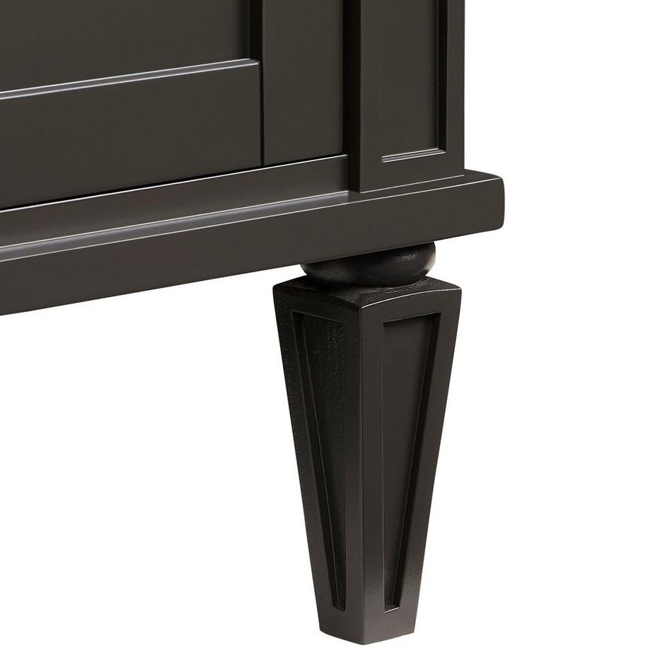 30" Elmdale Charcoal Black Vanity with Outlet - Vanity Cabinet Only, , large image number 3