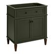 30" Elmdale Dark Olive Green Vanity with Undermount Sink - Outlet - AW Quartz - 3 Hole, , large image number 1