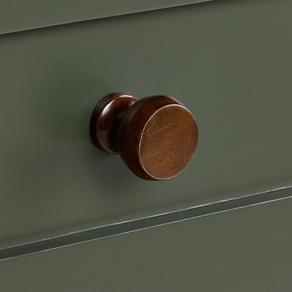 30" Elmdale Dark Olive Green Vanity with Undermount Sink - Outlet - AW Quartz - 3 Hole, , large image number 3
