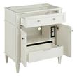 30" Elmdale White Vanity with Outlet - Vanity Cabinet Only, , large image number 1