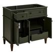 36" Elmdale Dark Olive Green Vanity with Outlet - Vanity Cabinet Only, , large image number 1