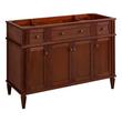 48" Elmdale Antique Brown Vanity with Outlet - Vanity Cabinet Only, , large image number 0