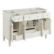 48" Elmdale White Vanity with Outlet - Vanity Cabinet Only, , large image number 1