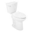 Bradenton Two-Piece Elongated Toilet with 14" Rough-In - 19" Bowl Height - Matte Black Handle, , large image number 1