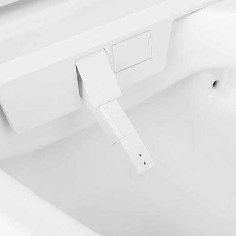 Glinda Dual-Flush Wall-Mount Elongated Smart Toilet