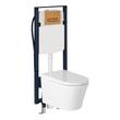 Glinda Dual-Flush Wall-Mount Elongated Smart Toilet, , large image number 7