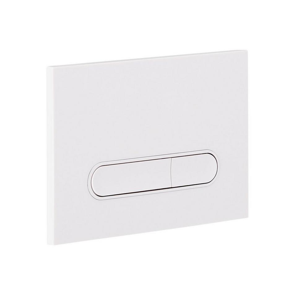 Glinda Dual-Flush Wall-Mount Elongated Smart Toilet with In-Wall Carrier - White Hardware, , large image number 7