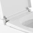 Glinda Dual-Flush Wall-Mount Elongated Smart Toilet with In-Wall Carrier - White Hardware, , large image number 6
