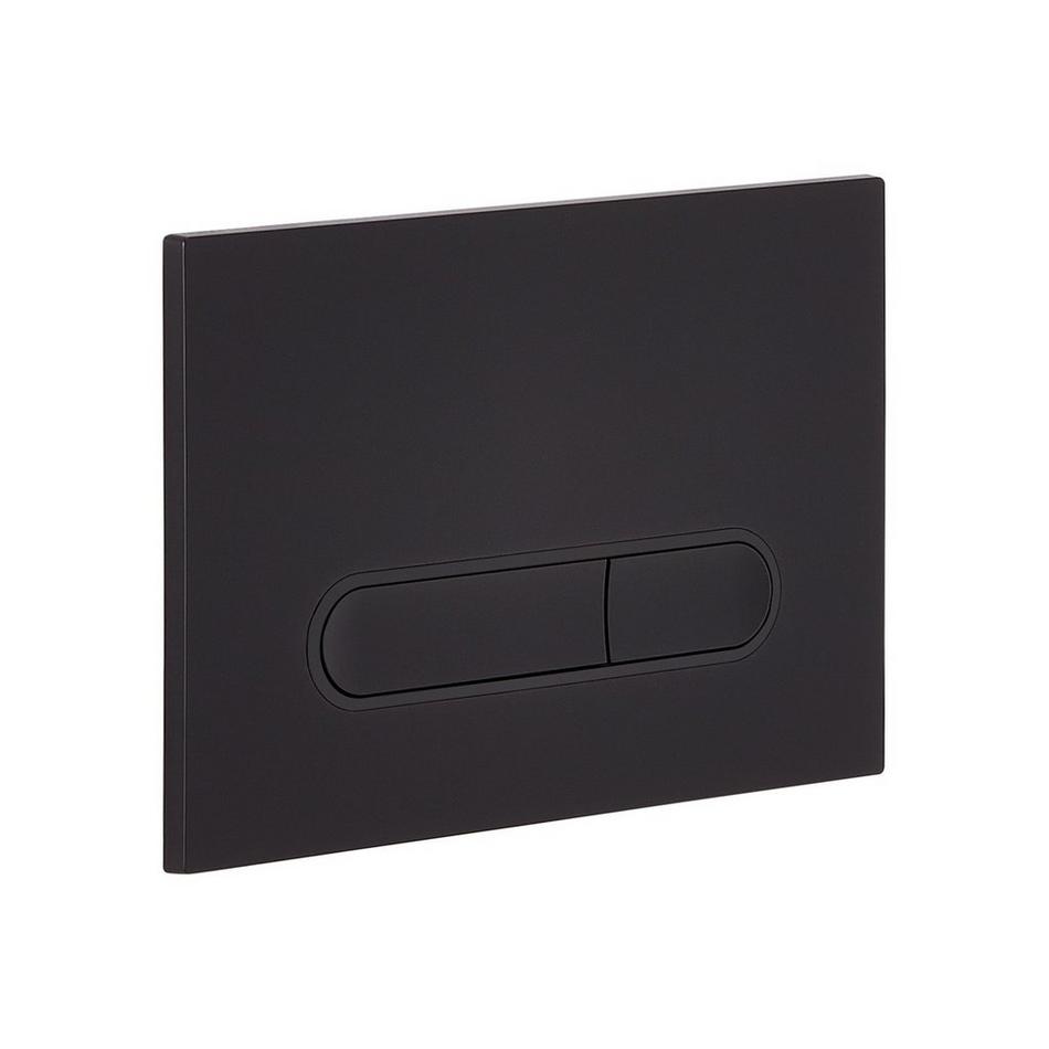 Glinda Dual-Flush Wall-Mount Elongated Smart Toilet with In-Wall Carrier - Matte Black Hardware, , large image number 7