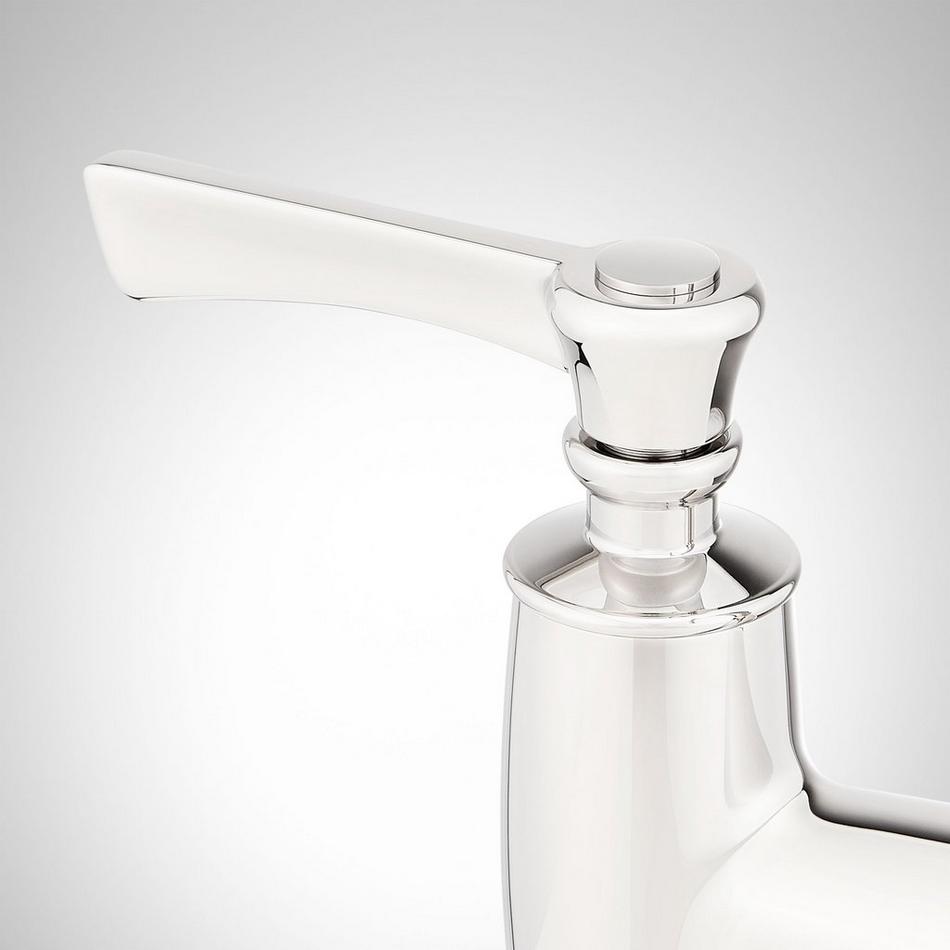 Marceau Bridge Kitchen Faucet with Side Spray - Lever Handles - Chrome, , large image number 2