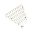 3-3/4" Koy Solid Brass Cabinet Pull - Polished Nickel, , large image number 1