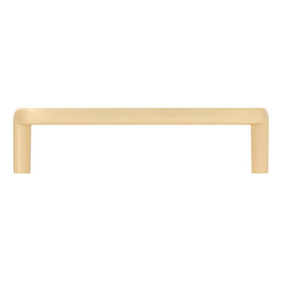 3-3/4" Koy Solid Brass Cabinet Pull - Satin Brass, , large image number 2