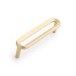 3-3/4" Koy Solid Brass Cabinet Pull - Satin Brass, , large image number 0