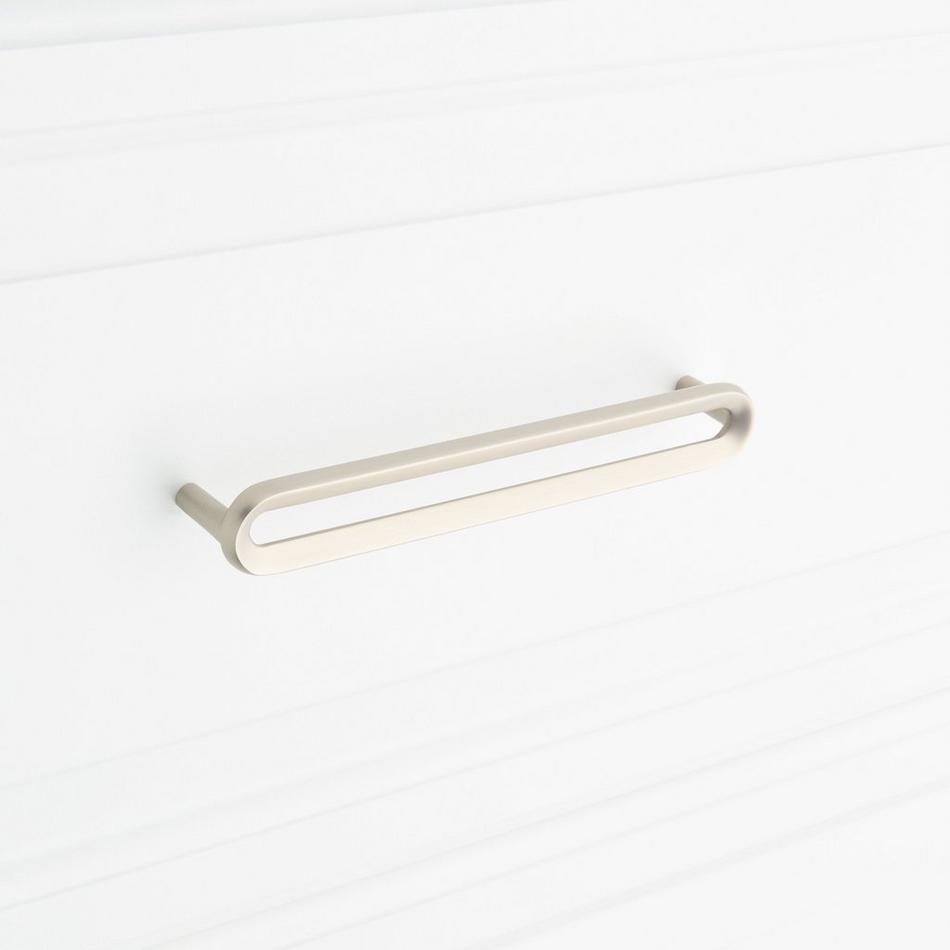 5-1/16" Koy Solid Brass Cabinet Pull - Brushed Nickel, , large image number 3