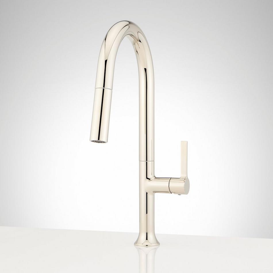 Bok Single-Hole Pull-Down Kitchen Faucet - Polished Nickel, , large image number 0