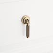 Arles Brass Knurled Drop Pull - Antique Brass, , large image number 3