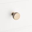 Arles Knurled Brass Cabinet Knob - Antique Brass, , large image number 3