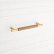 5-1/16" Arles Knurled Brass Cabinet Pull - Vintage Brass, , large image number 3