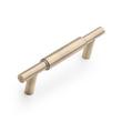 3" Colmar Solid Brass Cabinet Pull - Antique Brass, , large image number 0