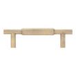 3" Colmar Solid Brass Cabinet Pull - Antique Brass, , large image number 2