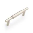 3" Colmar Solid Brass Cabinet Pull - Brushed Nickel, , large image number 0