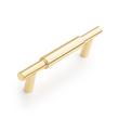 3" Colmar Solid Brass Cabinet Pull - Polished Brass, , large image number 0