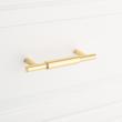 3" Colmar Solid Brass Cabinet Pull - Polished Brass, , large image number 3