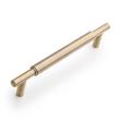 5-1/16" Colmar Solid Brass Cabinet Pull - Antique Brass, , large image number 0
