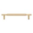 5-1/16" Colmar Solid Brass Cabinet Pull - Antique Brass, , large image number 2