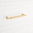 5-1/16" Colmar Solid Brass Cabinet Pull - Satin Brass, , large image number 3