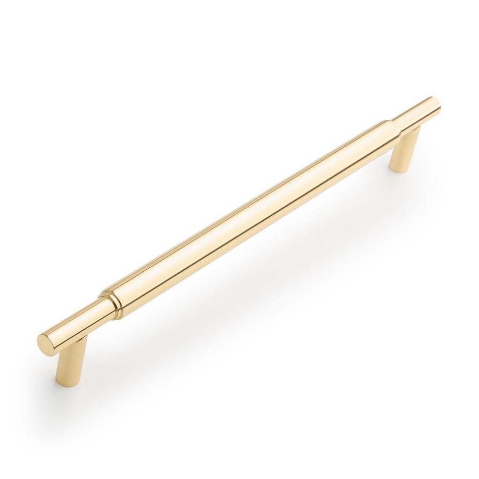7-9/16" Colmar Solid Brass Cabinet Pull - Polished Brass, , large image number 0