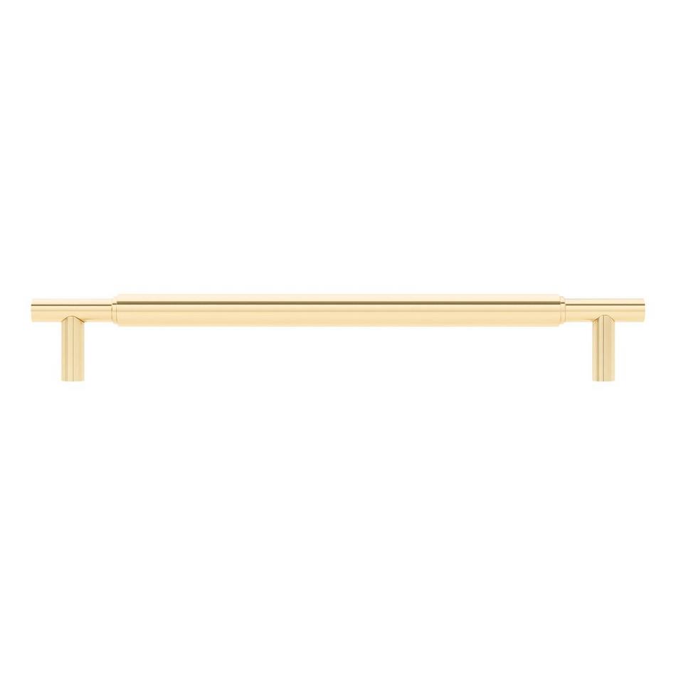 7-9/16" Colmar Solid Brass Cabinet Pull - Polished Brass, , large image number 2