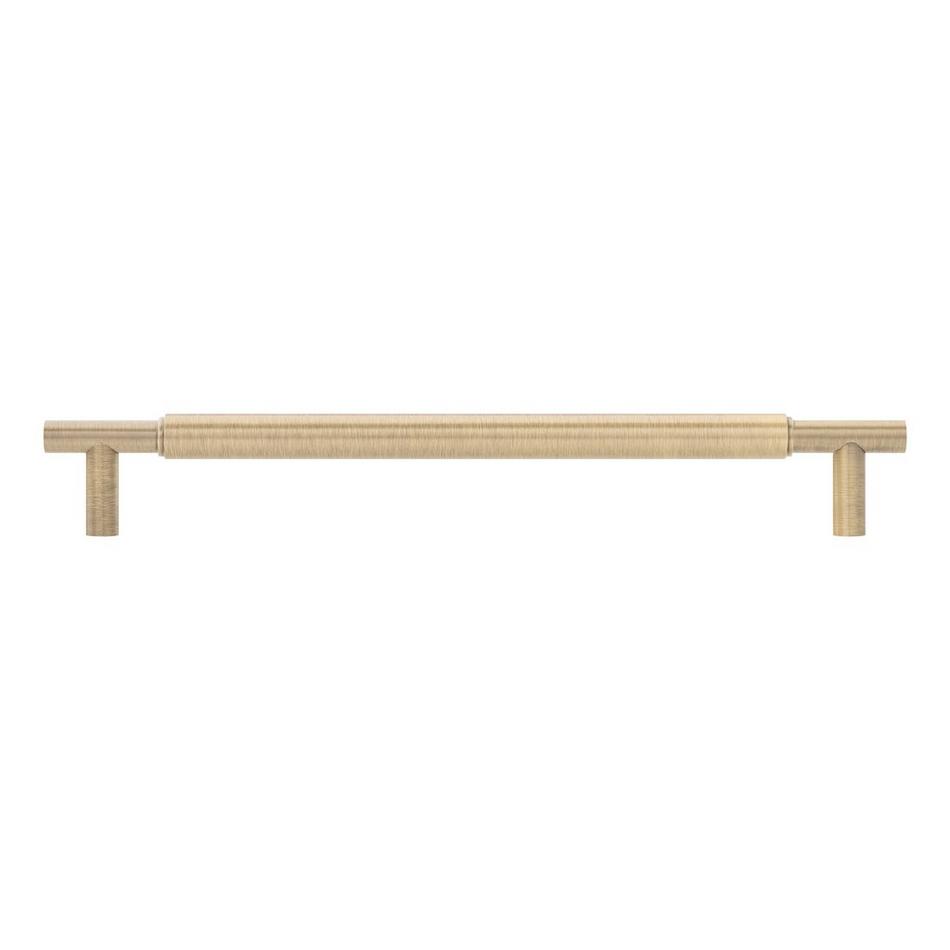 8-13/16" Colmar Solid Brass Cabinet Pull - Antique Brass, , large image number 2