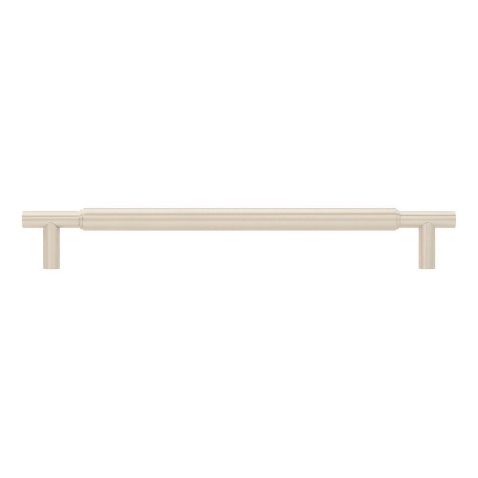 8-13/16" Colmar Solid Brass Cabinet Pull - Brushed Nickel, , large image number 2