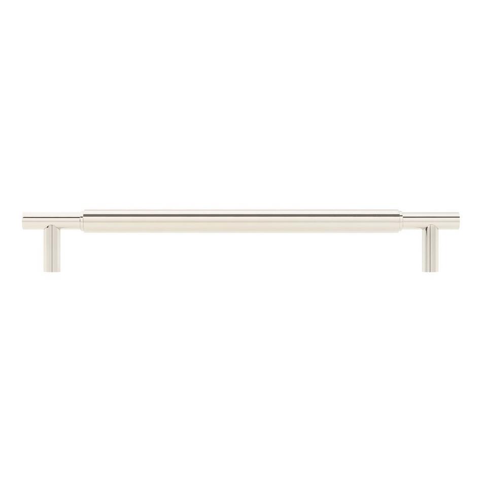 8-13/16" olmar Solid Brass Cabinet Pull - Polished Nickel, , large image number 2