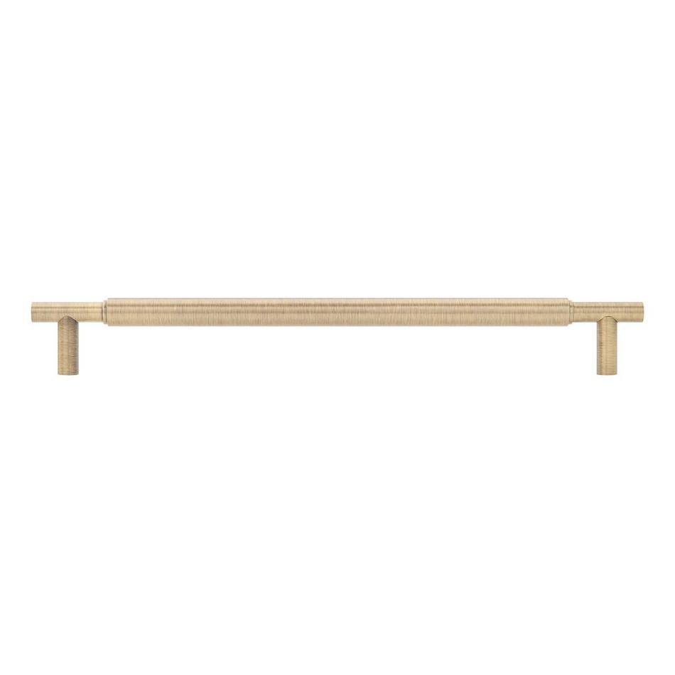 10-1/16" Colmar Solid Brass Cabinet Pull - Antique Brass, , large image number 2