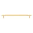 10-1/16" Colmar Solid Brass Cabinet Pull - Satin Brass, , large image number 2