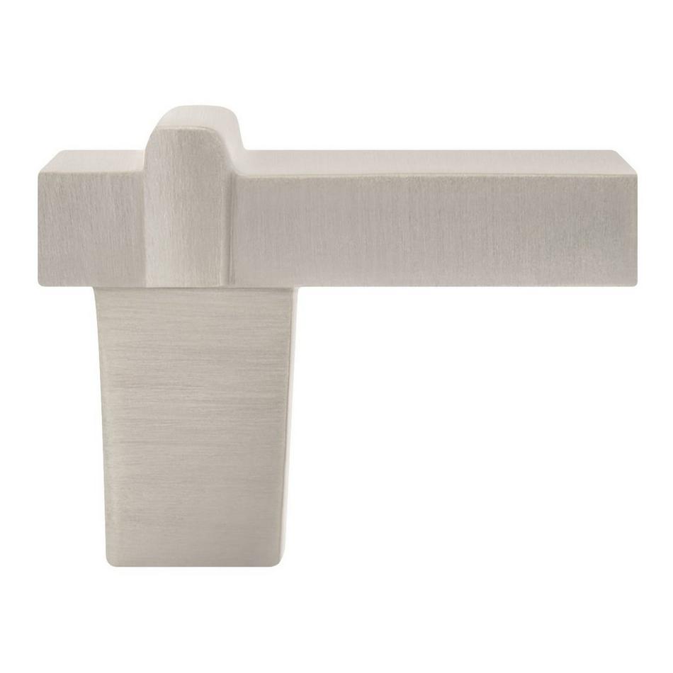 Marta Solid Brass Finger Pull - Brushed Nickel, , large image number 2