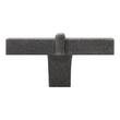 Marta Cast Iron T Knob - Antique Iron, , large image number 2