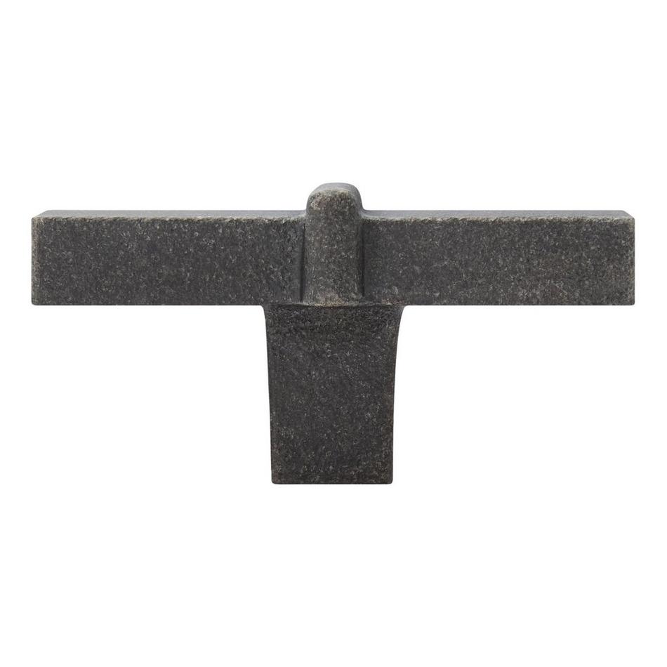Marta Cast Iron T Knob - Antique Iron, , large image number 2