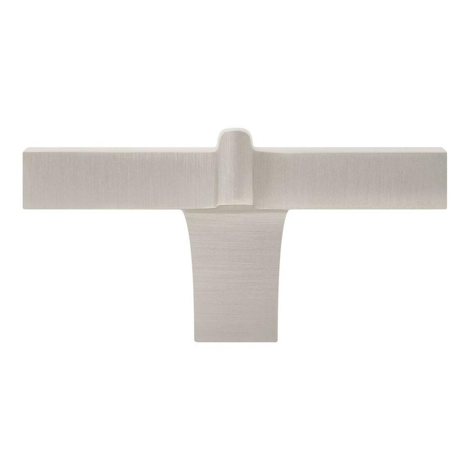 Marta Solid Brass T Knob - Brushed Nickel, , large image number 2