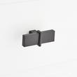 Marta Solid Brass T Knob - Matte Black, , large image number 3