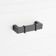 Marta Solid Brass Cabinet Pull - Matte Black - 3" Centers, , large image number 3