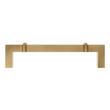 Marta Solid Brass Cabinet Pull - Antique Brass - 5-1/16" Centers, , large image number 2