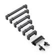 Marta Solid Brass Cabinet Pull - Matte Black - 5-1/16" Centers, , large image number 1